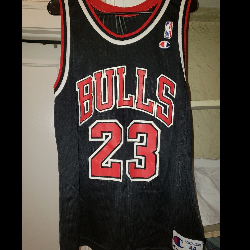 Champion Jordan Bulls Jersey 44